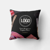 ビジネスのパーソナライズ |モダンメイクアップ会社 クッション (裏面)