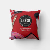 ビジネスのパーソナライズ |モダンメイクアップ会社 クッション (正面)