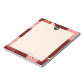 ビジネスのパーソナライズ |肉屋 ノートパッド (回転)