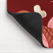 ビジネスのパーソナライズ |肉屋 マウスパッド (コーナー)