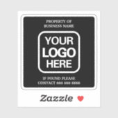 ビジネスのロゴのプロパティシンプルブモダンラック シール (シート)