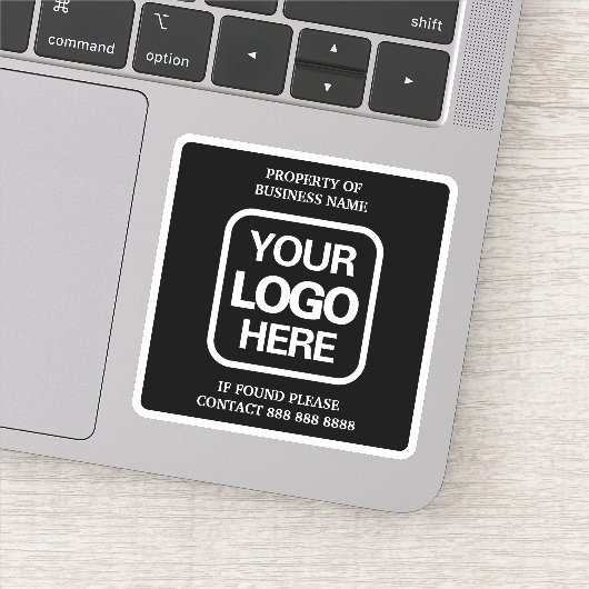 ビジネスのロゴのプロパティシンプルブモダンラック シール (詳細)