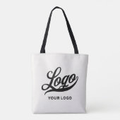 ビジネスのロゴオフホワイトカンパニーのブランドカスタムトート トートバッグ (裏面)