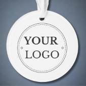 ビジネスのロゴモダンクリスマス オーナメント