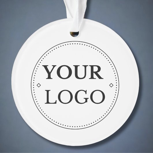 ビジネスのロゴモダンクリスマス オーナメント