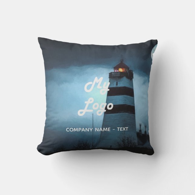 ビジネスのロゴ写真の旅行ツーリズム アウトドアクッション (正面)