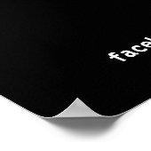 ビジネスの再開が間もなく黒 ポスター (角)