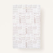 ビジネスの写真と名前と茶色のポー バッジ (裏面)