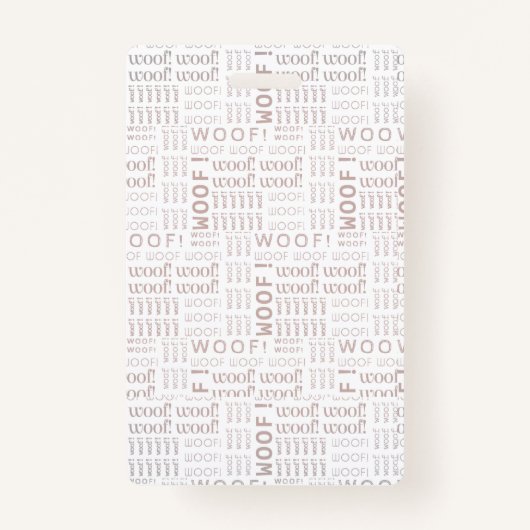 ビジネスの写真と名前と茶色のポー バッジ (裏面)