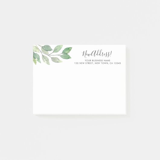 ビジネスの動きに関する発表 ポストイット (正面)