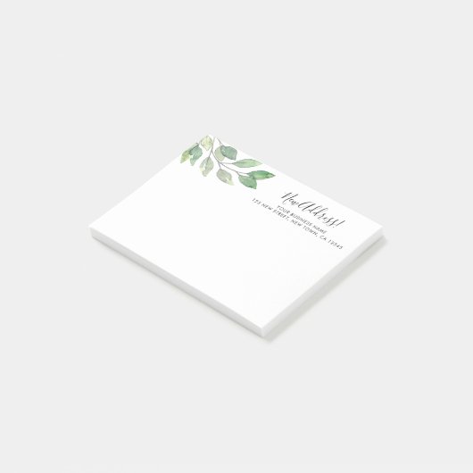 ビジネスの動きに関する発表 ポストイット (アングル)