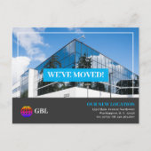 ビジネスの動きに関する発表 ポストカード (正面)