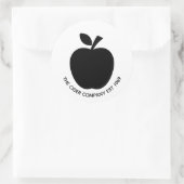 ビジネスの宣伝シール – The Cider Company ラウンドシール (バッグ)