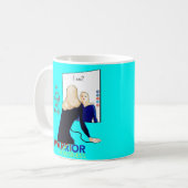 ビジネスの強みと美しいの強み コーヒーマグカップ (正面左)