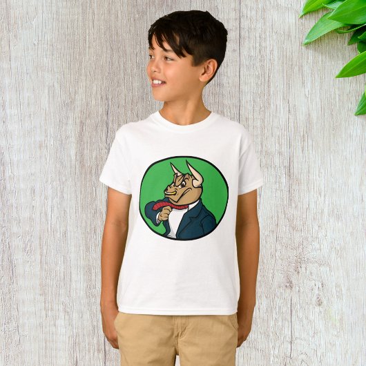 ビジネスの強気 Tシャツ