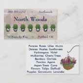 ビジネスの成長 名刺 (正面/裏面)