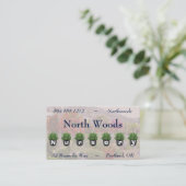 ビジネスの成長 名刺 (スタンド正面)