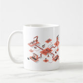 ビジネスの拡大 コーヒーマグカップ (左)