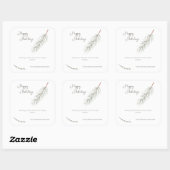 ビジネスの最高の休みを祈る スクエアシール (シート)