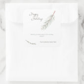 ビジネスの最高の休みを祈る スクエアシール (バッグ)