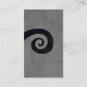 ビジネスの渦巻き 名刺 (裏面)