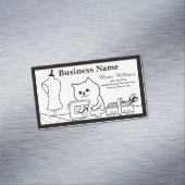 ビジネスの磁石をカスタマイズ マグネット名刺 (インサイチュ)