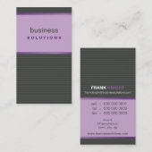 ビジネスはっきりしたカード::ネオンブロック5P 名刺 (正面/裏面)