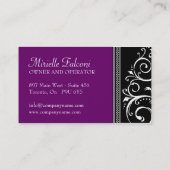 ビジネスはっきりしたカード 名刺 (裏面)