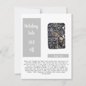 ビジネスへようこそ電子メールリストのプロモーション 案内状 (正面)