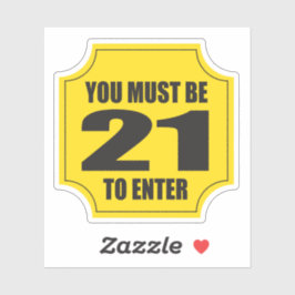 ビジネスまたはイベントを入力するには21人が必要 シール