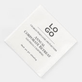 ビジネスまたは企業のイベントカスタムロゴ (コーナー)