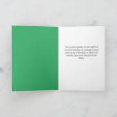 ビジネスまたは団体や組織会社のクリスマス カード (内部)