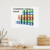 ビジネスやる気を起こさせるバズ ポスター (キッチン)