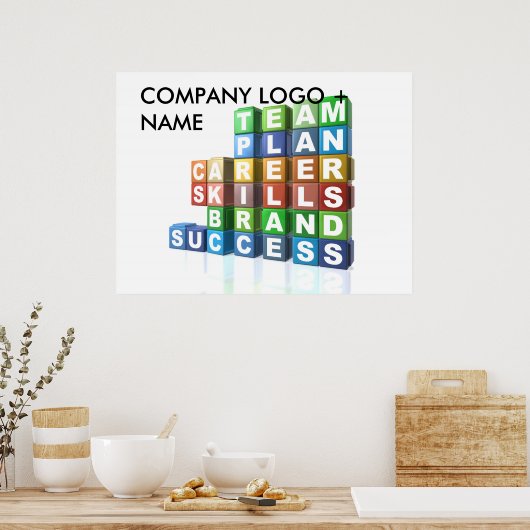 ビジネスやる気を起こさせるバズ ポスター (キッチン)