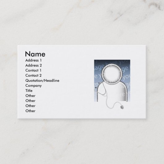 -ビジネスをごしごし洗います 名刺 (正面)