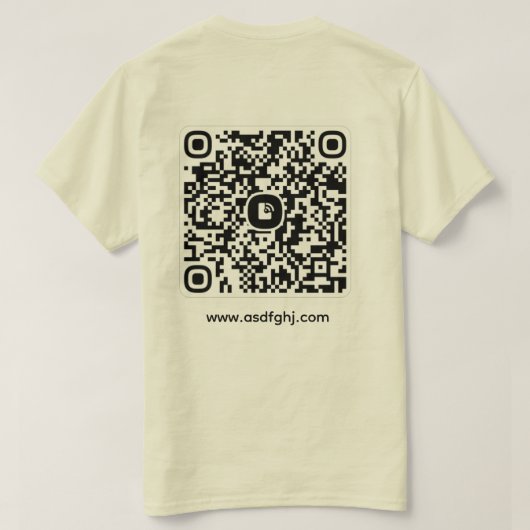 ビジネスを成長させよう  Tシャツ (デザイン裏面)