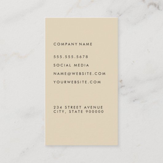 ビジネスアイコン 名刺 (裏面)