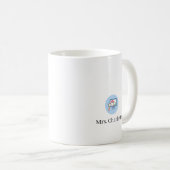 ビジネスアナリスト 名前入りギフト コーヒーマグカップ (正面右)