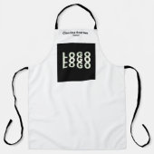 ビジネスアーティストがオールオーバープリントエプロン エプロン (正面)