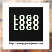 ビジネスアーティストクラフターズウィンドウクリングスデカール ウィンドウサイン (シート2)