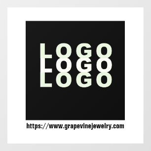 ビジネスアーティストクラフターズウィンドウクリングスデカール ウィンドウサイン