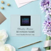 ビジネスアーティストクラフターロゴアクリ手頃カル アクリル招待状 (インサイチュ (ウェディング))