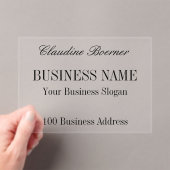 ビジネスアーティストクラフター小アクリ手頃ル アクリル招待状 (インサイチュ (ポータブル))