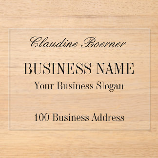 ビジネスアーティストクラフター小アクリ手頃ル アクリル招待状