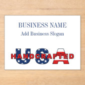 ビジネスアーティストクラフター小ア手頃クリルA アクリル招待状 (正面)