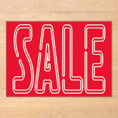 ビジネスアーティストクラフター小ア手頃クリルA アクリル招待状 (正面)