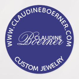 ビジネスアーティストクラフター防水サークルラベル ラベル