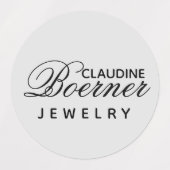 ビジネスアーティストクラフター防水サークル ラベル (デザイン2)