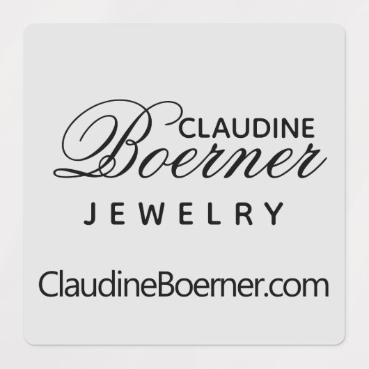 ビジネスアーティストクラフター防水広場 ラベル (デザイン1)