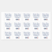 ビジネスアーティストクラフター防水広場 ラベル (シート)